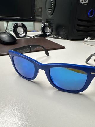 Gafas de Sol Ray-Ban Azules Plegables