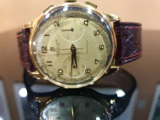 Breitling Cadette Crono 18k Años 50