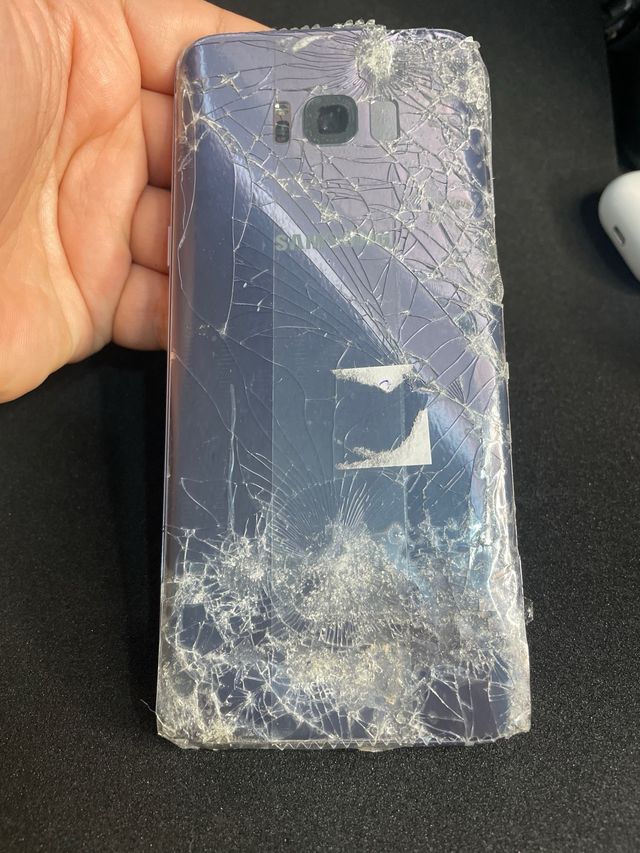Samsung Galaxy S8 Plus Preto - Ecrã Quebrado