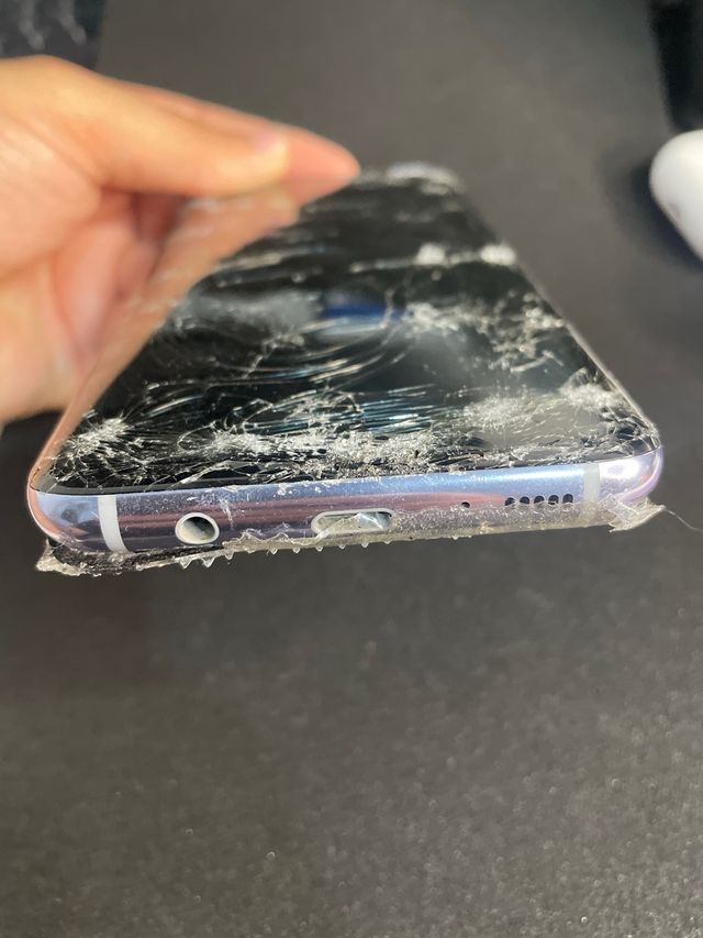 Samsung Galaxy S8 Plus Preto - Ecrã Quebrado