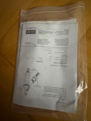 Amortiguador Öhlins Trasero CB650R 2024