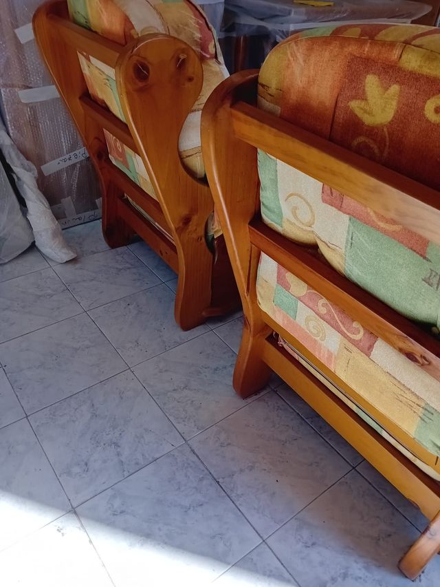 2 SILLONES TALLADOS DE CATEGORÍA SUPER CÓMODOS