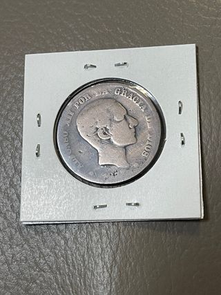 Moneda 10 céntimos Alfonso XII