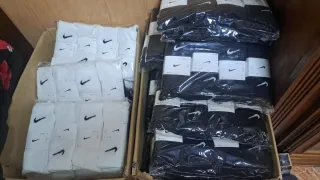 Calcetines Nike (Negro y Blanco)