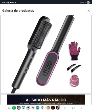 Plancha de pelo TYMO en perfecto estado