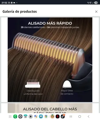 Plancha de pelo TYMO en perfecto estado