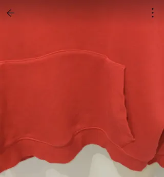 Felpa Guess Rossa Taglia S