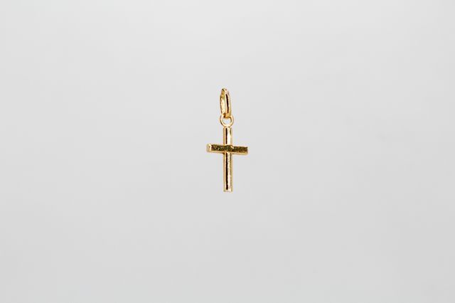 Cruz De Oro De 18K.. Ref: 026-03-00994