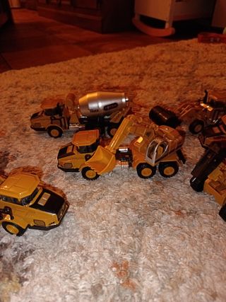 Lote Camiones Construcción Juguete