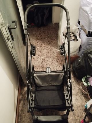 Carrito de bebé gemelas