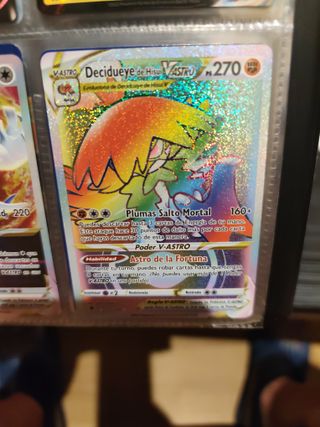 Carta Pokémon Decidueye de Hisui VSTAR