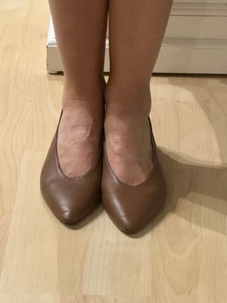 Bailarinas Gioseppo Piel Marrón