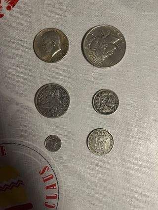 Lote de monedas antiguas