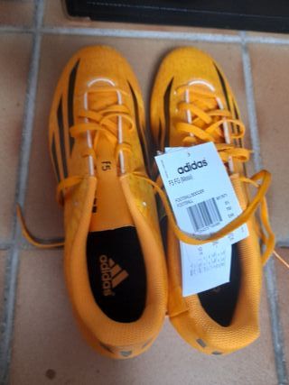 Botas de fútbol Adidas F5 FG Messi Naranja