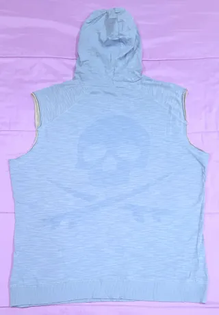 Camiseta sin mangas con capucha hombre