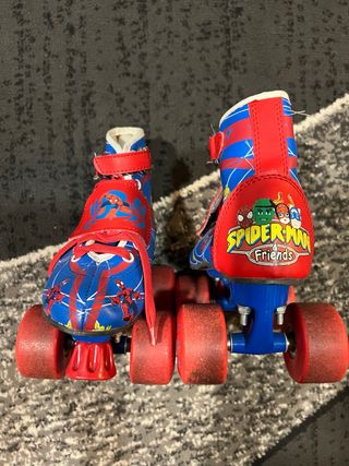 Patines Spiderman 4 Ruedas Niños 
talla 29