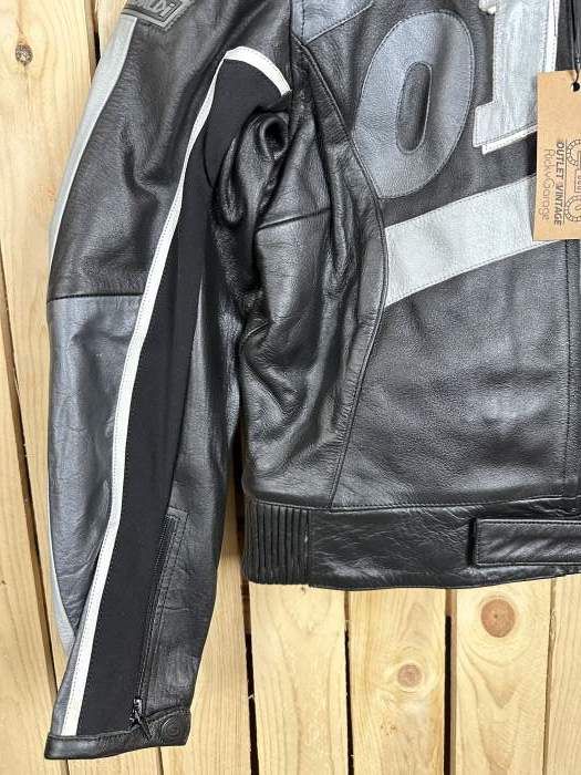 CHAQUETA T-M DE MOTO MUJER O1E NEGRA 1