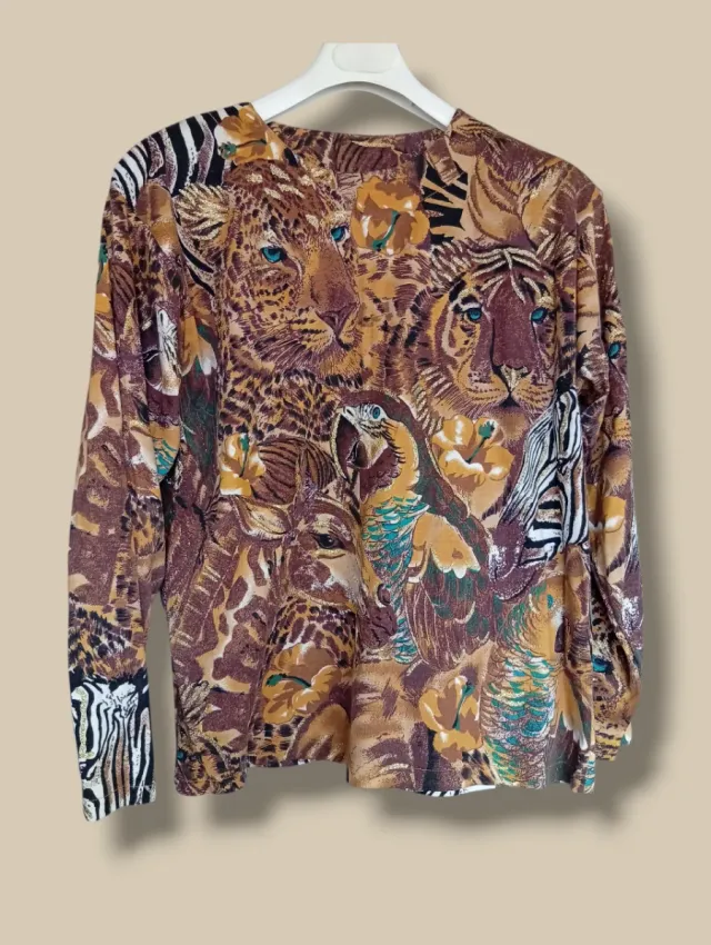 Camiseta Animal Print XXL NUEVA