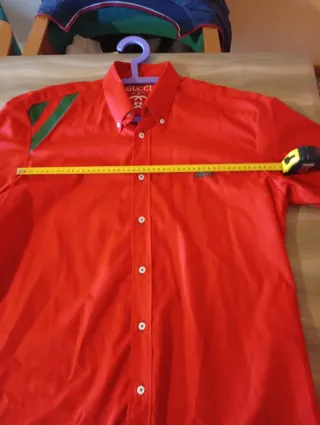 Camisa Gucci Roja Talla XL