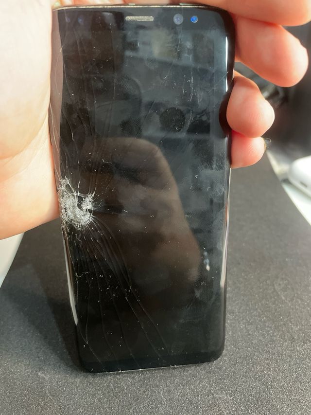 Samsung Galaxy S8 Roto Preto