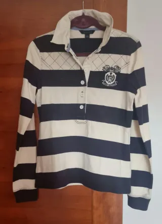 Polo Tommy Hilfiger rayas Talla S