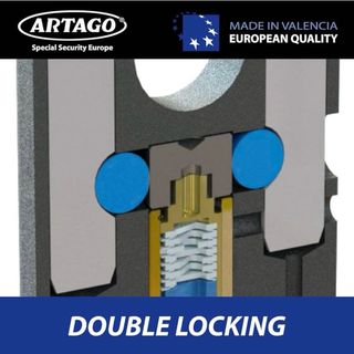 Artago 69DUO 120cm Ref. 69T120 (cadena + candado)