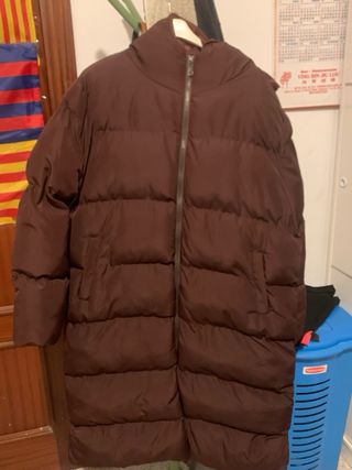 Abrigo de invierno granate talla XL