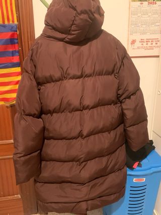 Abrigo de invierno granate talla XL