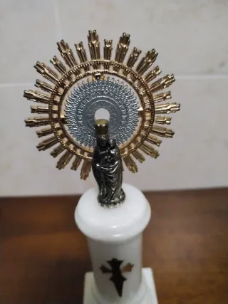 Figura Virgen del Pilar Zaragoza 19 cm
