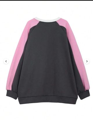 Sudadera Dazy gris y rosa16,50