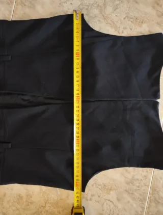 Vestido negro midi vintage Esprit