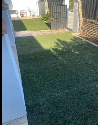 Césped artificial decorativo