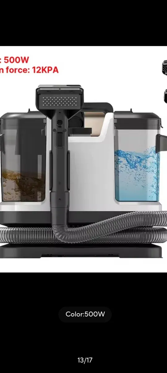Limpiador de alfombras portátil 500W