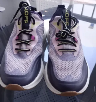 Zapatillas HOFF moradas y rosas
