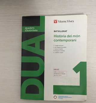 BATXILLERAT
Historia del món contemporani
