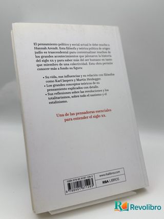 Qué sabes de Hannah Arendt - Agustín Serrano De...