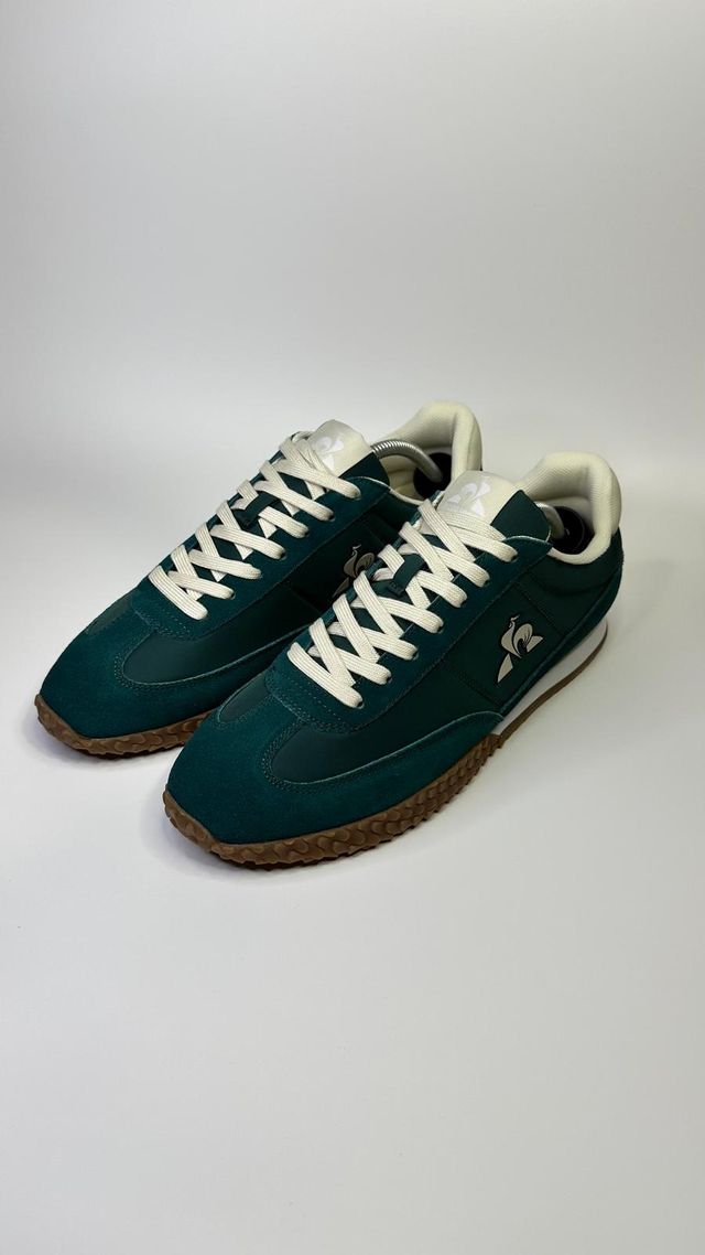 Le Coq Sportif Veloce Green/White - Size 45