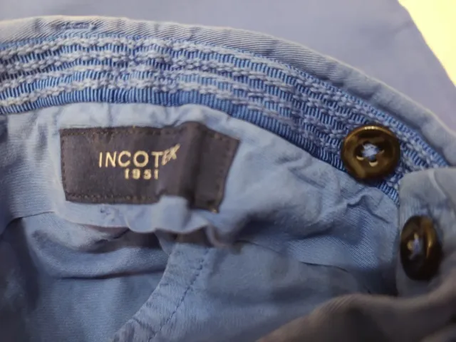 Pantalones Incotex Chino Talla 46 italiano