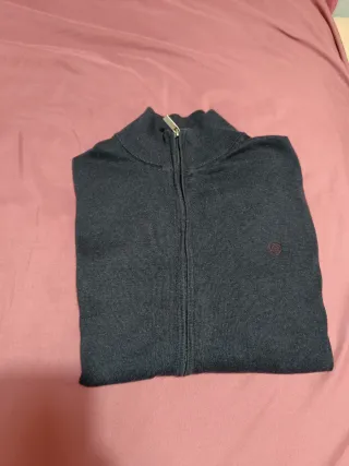 Cárdigan azul marino Talla XL