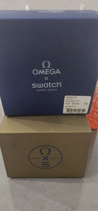 Swatch x Omega Moonshine Gold Twist
