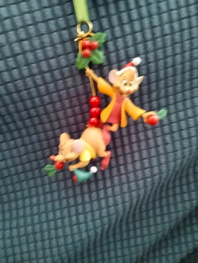 Decorazione Disney Jaq e Gus Cenerentola