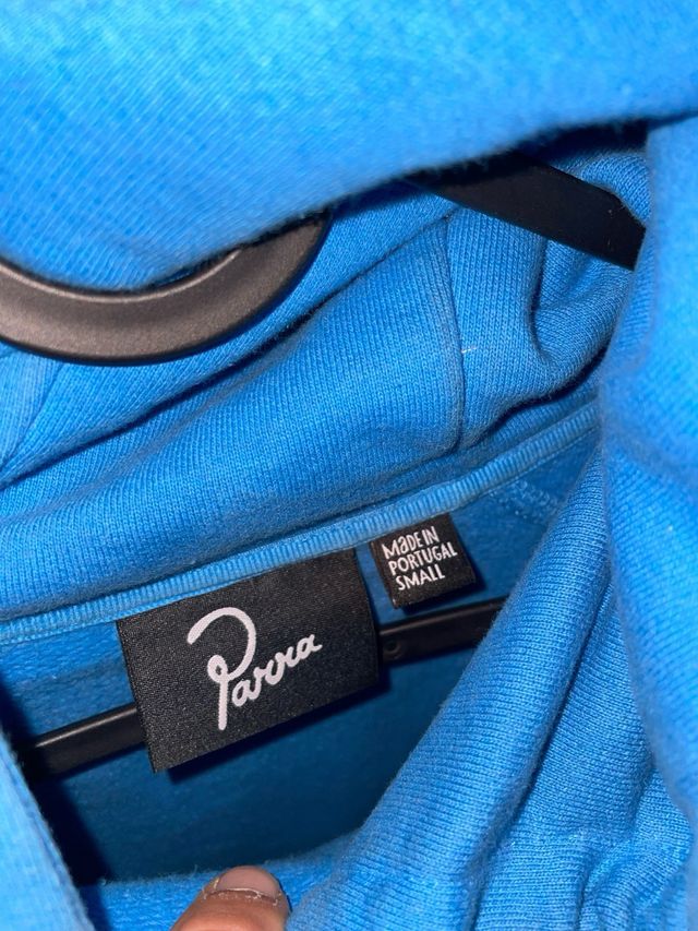 Sudadera Parra Azul y Rosa