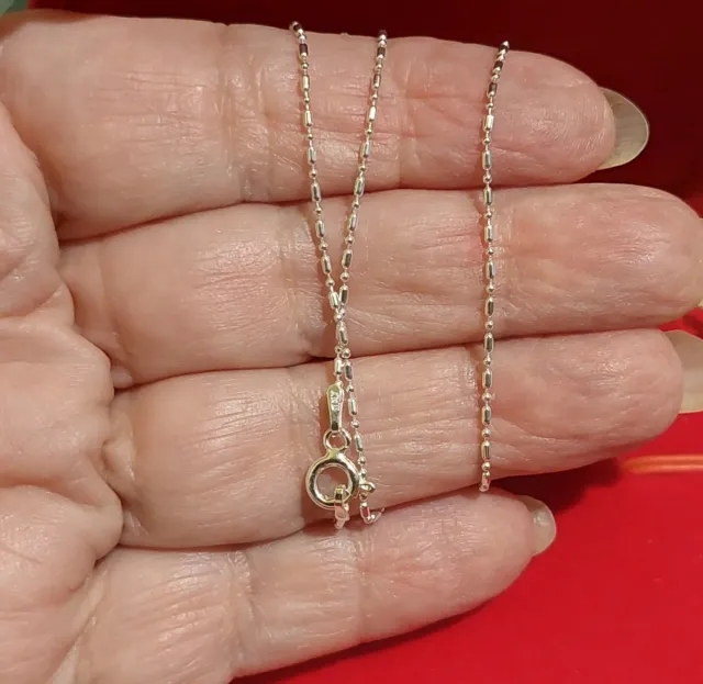 Cadena de 40cm de Plata de Ley 