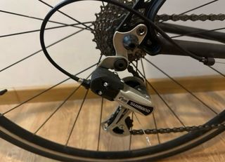 Bicicleta de Carretera Negra 