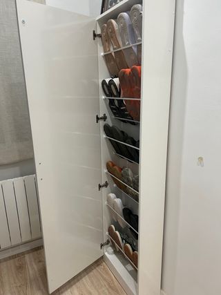 Zapatero blanco con Espejo