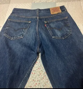 Pantalón Vaquero Levi's 501 Azul Ocuro.