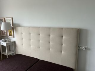 Cabecero beige cama 180