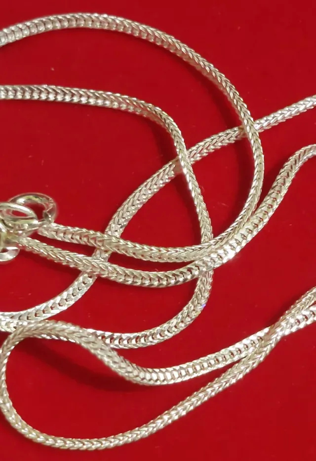 Cadena de 40cm de Plata de Ley 