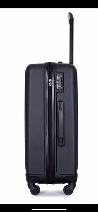 Maleta de viaje negra 64x44,5x27,5cm