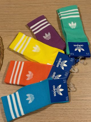 Pack 5 pares calcetines Adidas